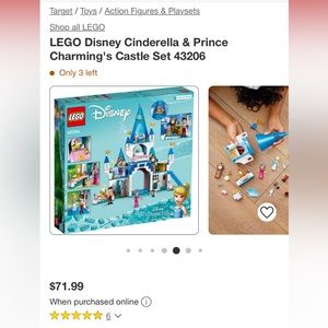 New princess Lego set